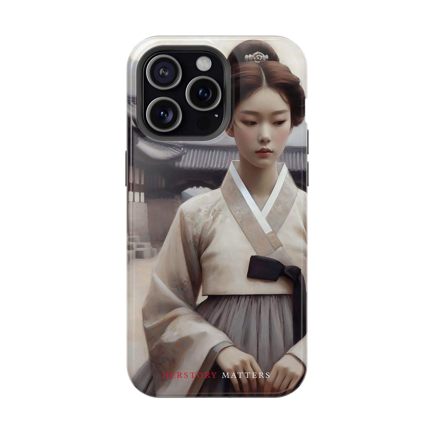 朝鮮の韓服の少女 MagSafe タフケース