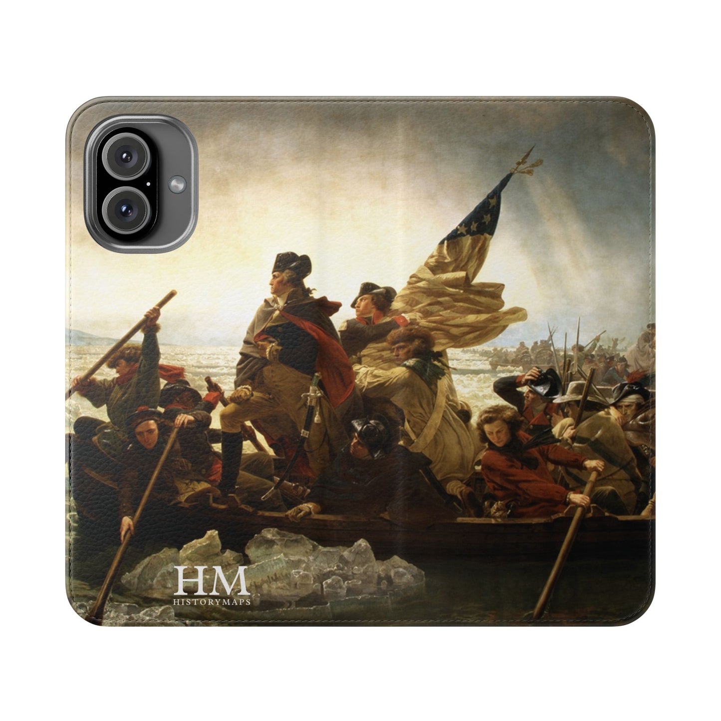 Washington Crossing the Delaware Flip Cases
