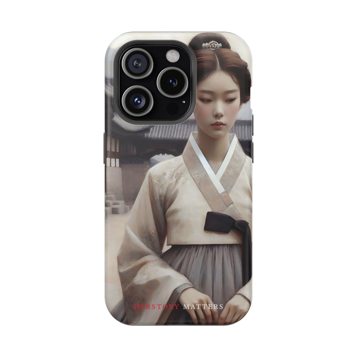 朝鮮の韓服の少女 MagSafe タフケース