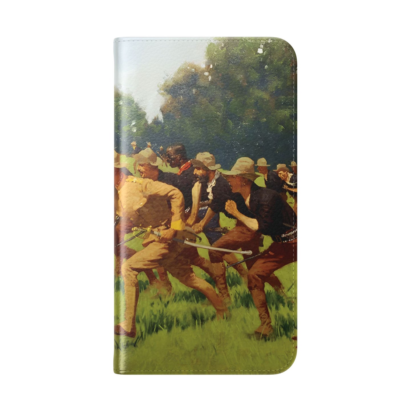Charge of the Rough Riders at San Juan Hill Flip Cases