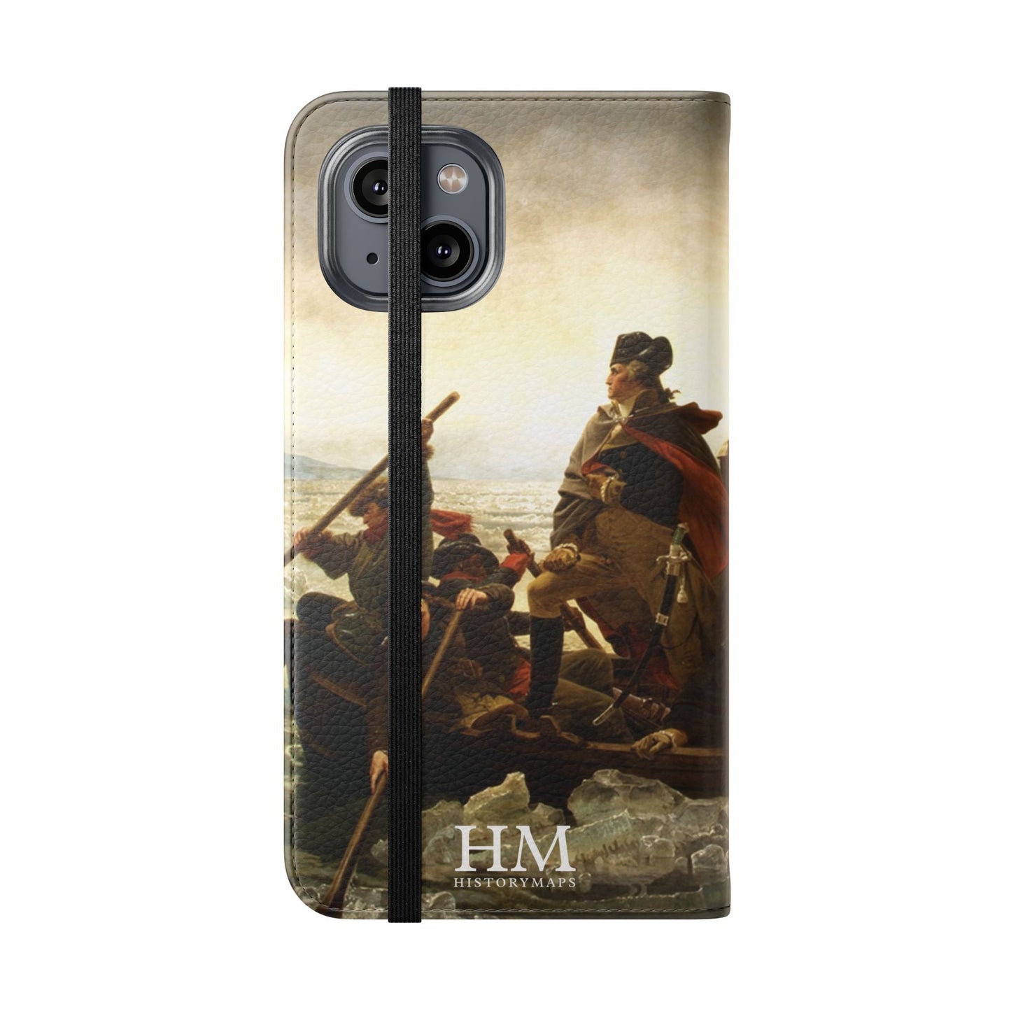 Washington Crossing the Delaware Flip Cases