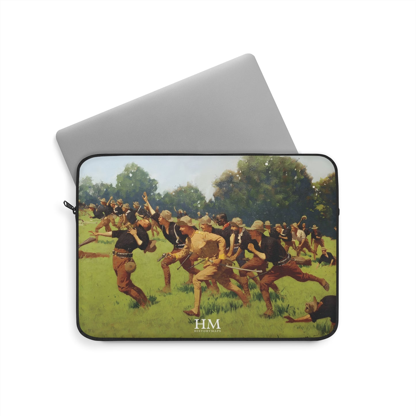 Charge of the Rough Riders at San Juan Hill Laptop Sleeve