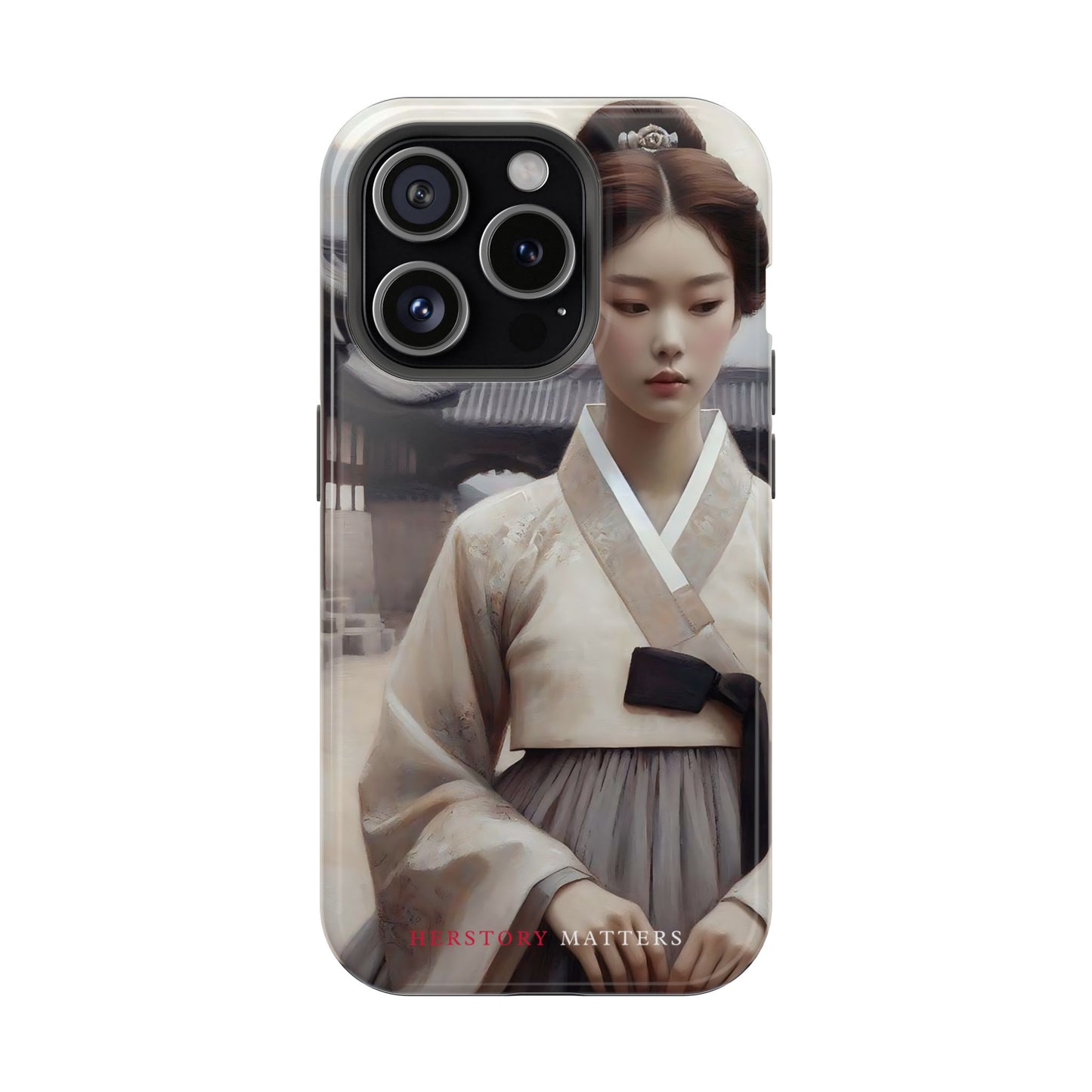 朝鮮の韓服の少女 MagSafe タフケース