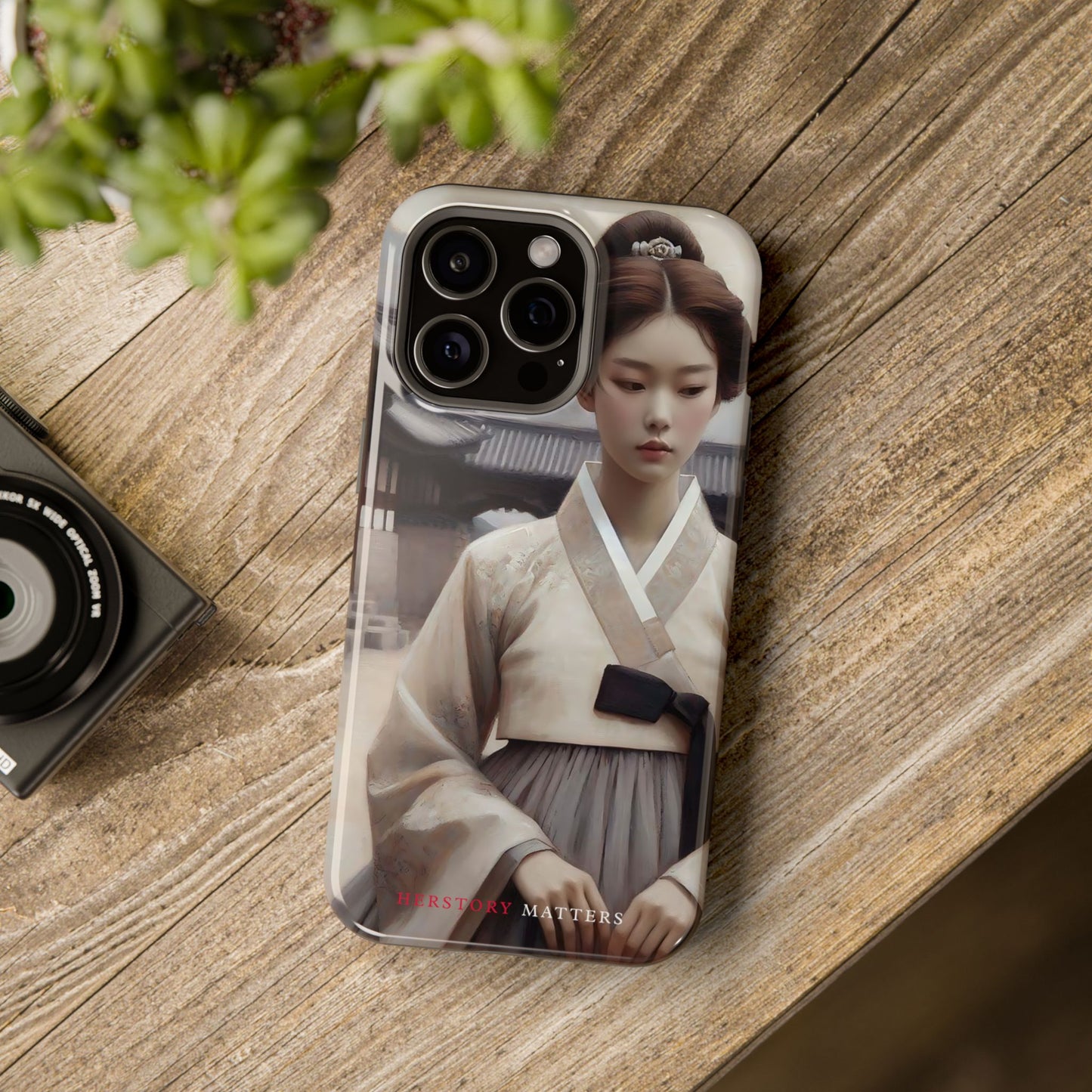 朝鮮の韓服の少女 MagSafe タフケース