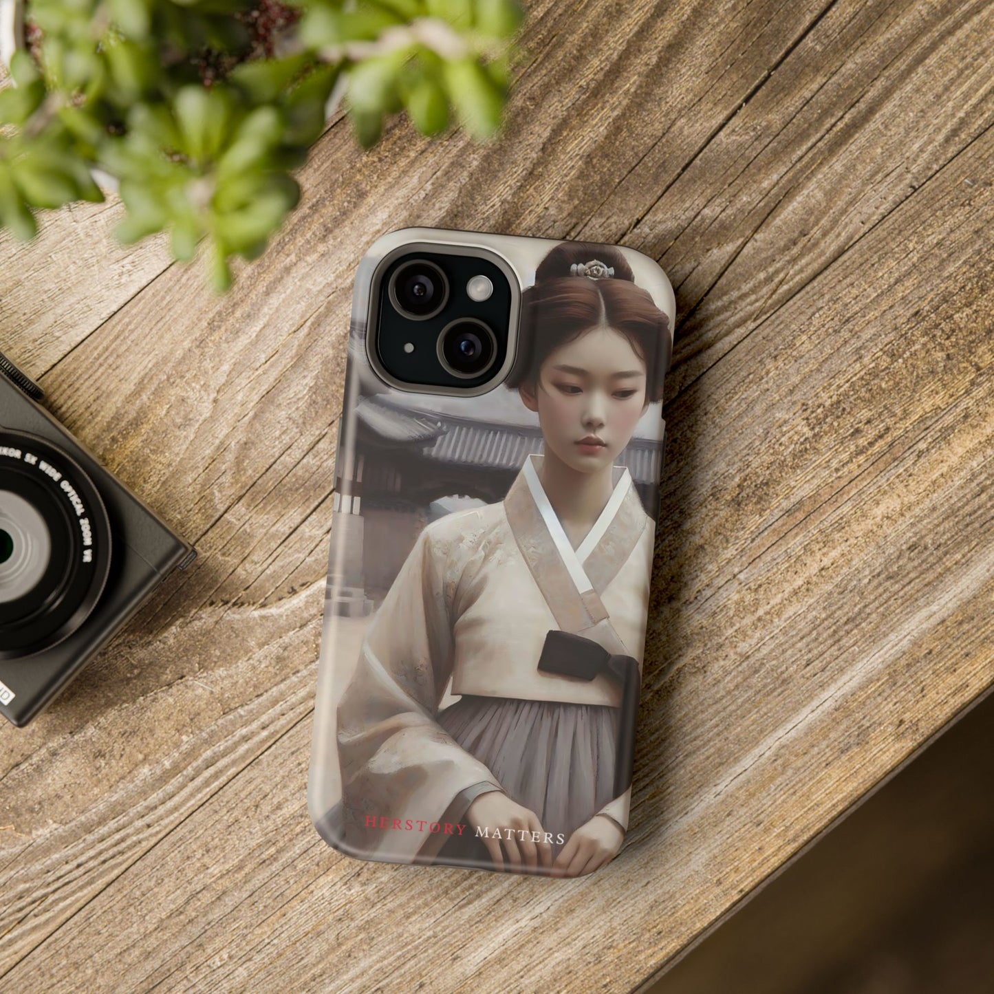 朝鮮の韓服の少女 MagSafe タフケース