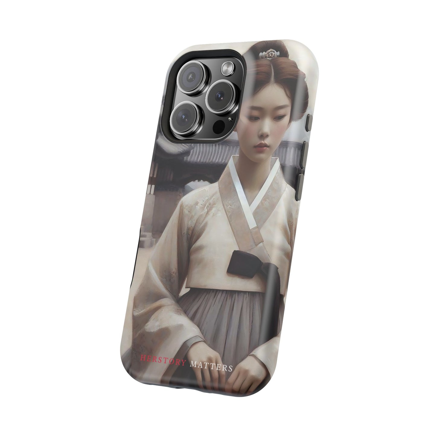 朝鮮の韓服の少女 MagSafe タフケース