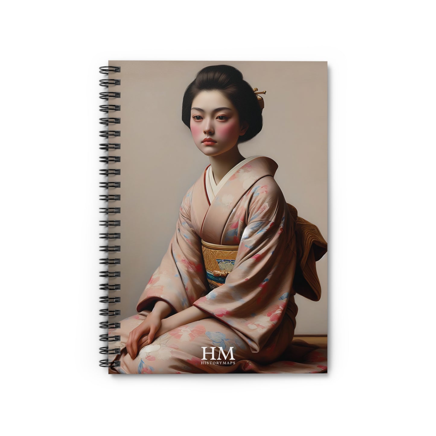 Geisha Spiral Notebook - Ruled Line