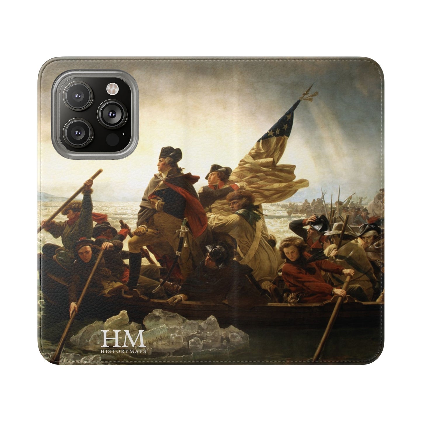 Washington Crossing the Delaware Flip Cases