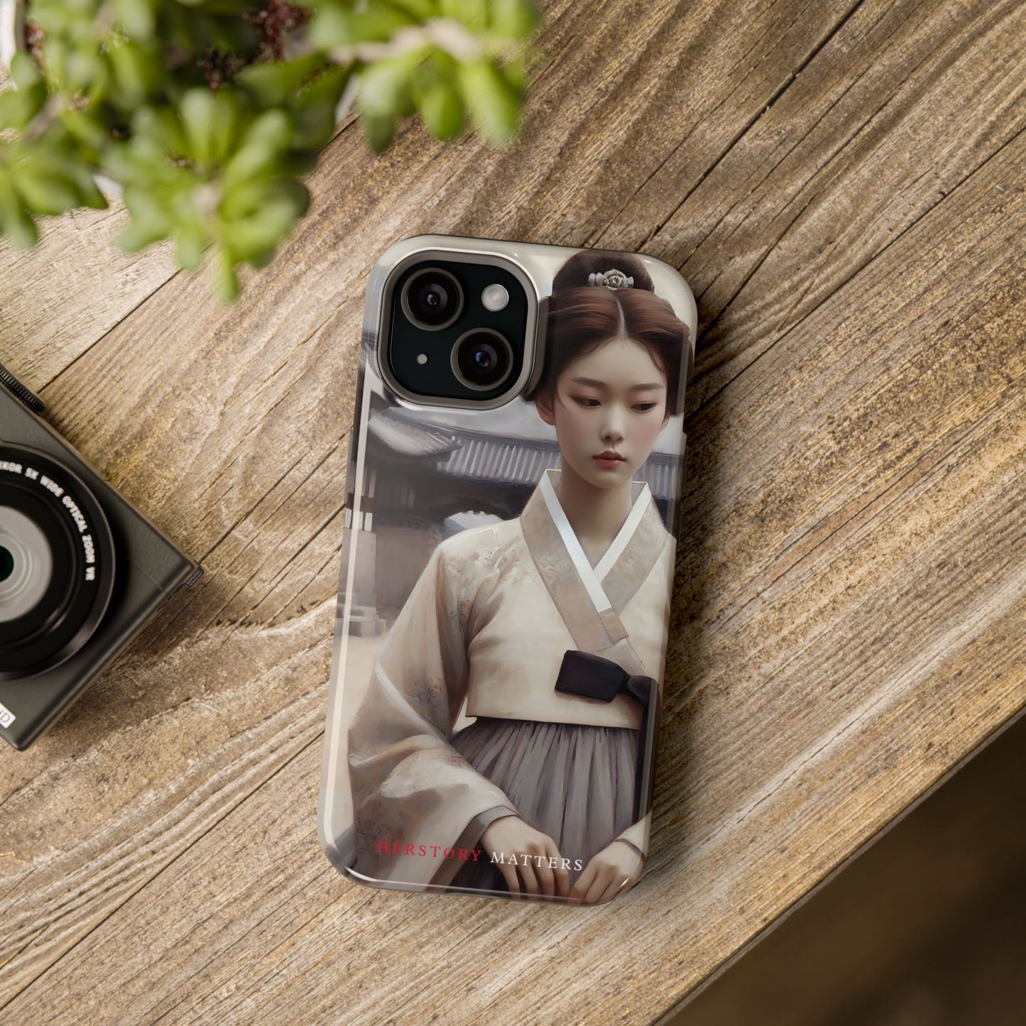 朝鮮の韓服の少女 MagSafe タフケース