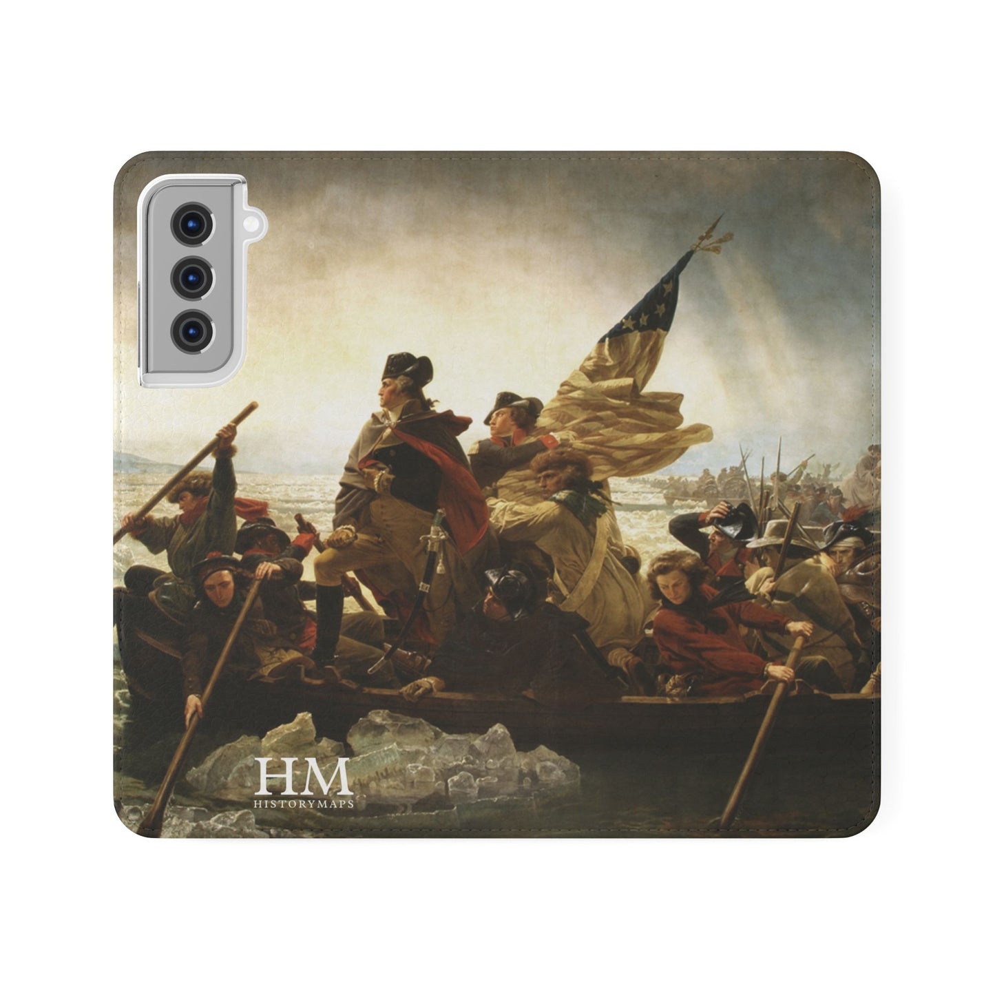 Washington Crossing the Delaware Flip Cases