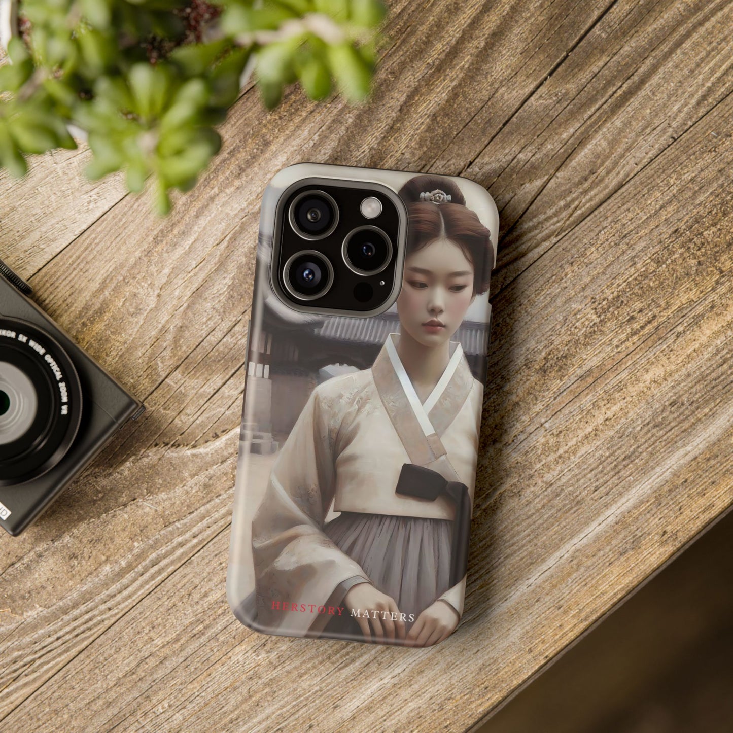 朝鮮の韓服の少女 MagSafe タフケース