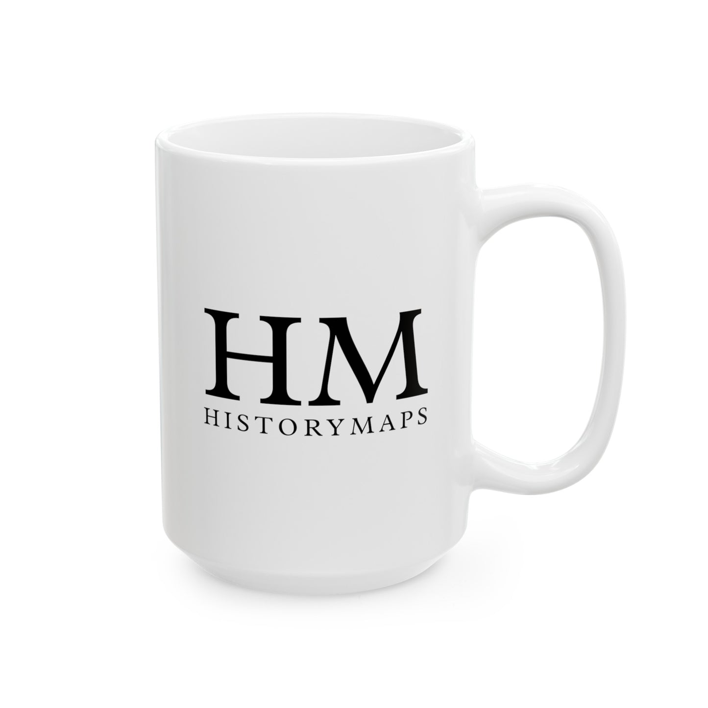 HM HistoryMaps White Ceramic Mug (11oz, 15oz)