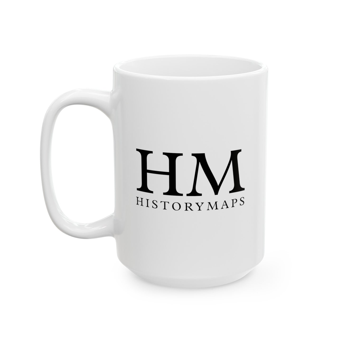 HM HistoryMaps White Ceramic Mug (11oz, 15oz)