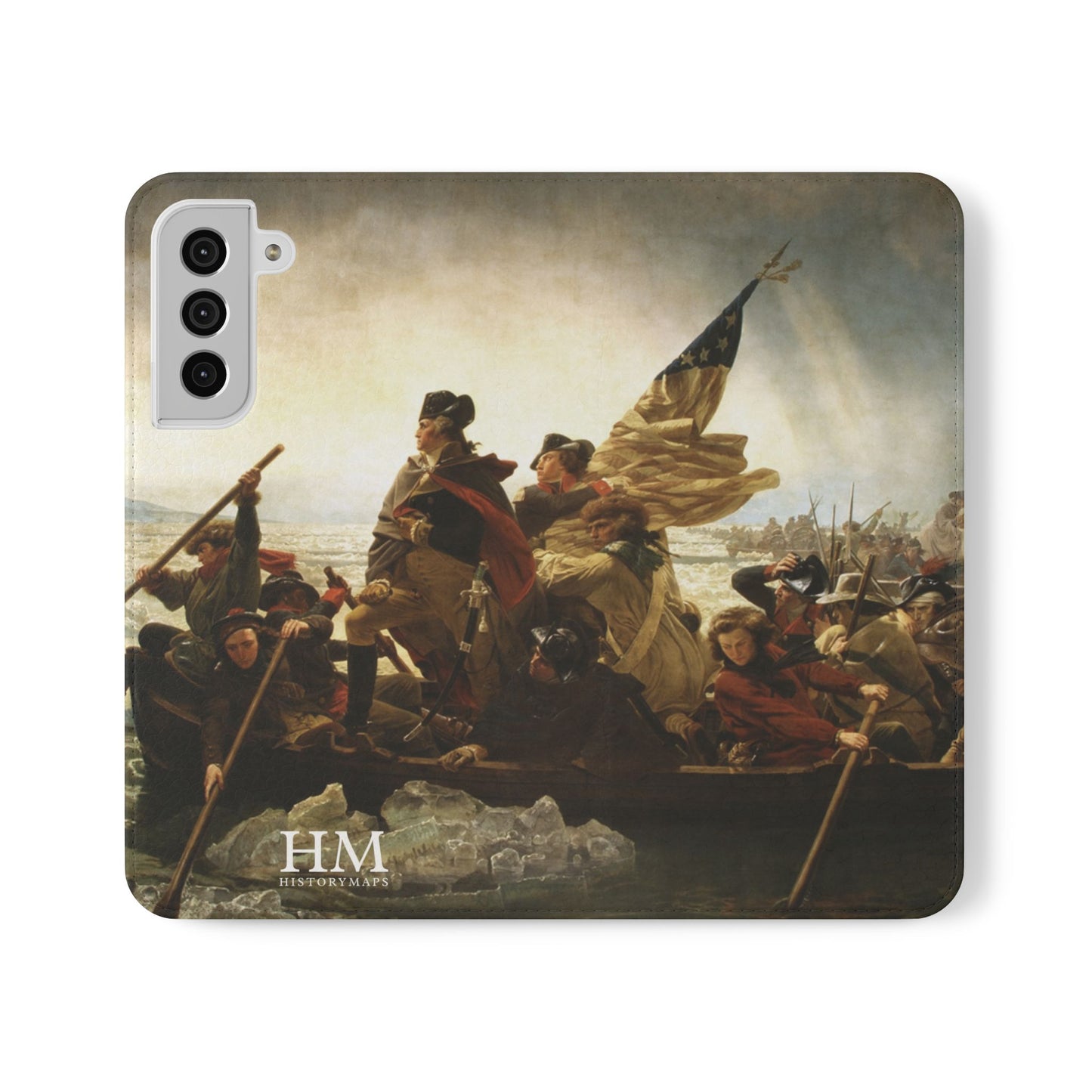 Washington Crossing the Delaware Flip Cases