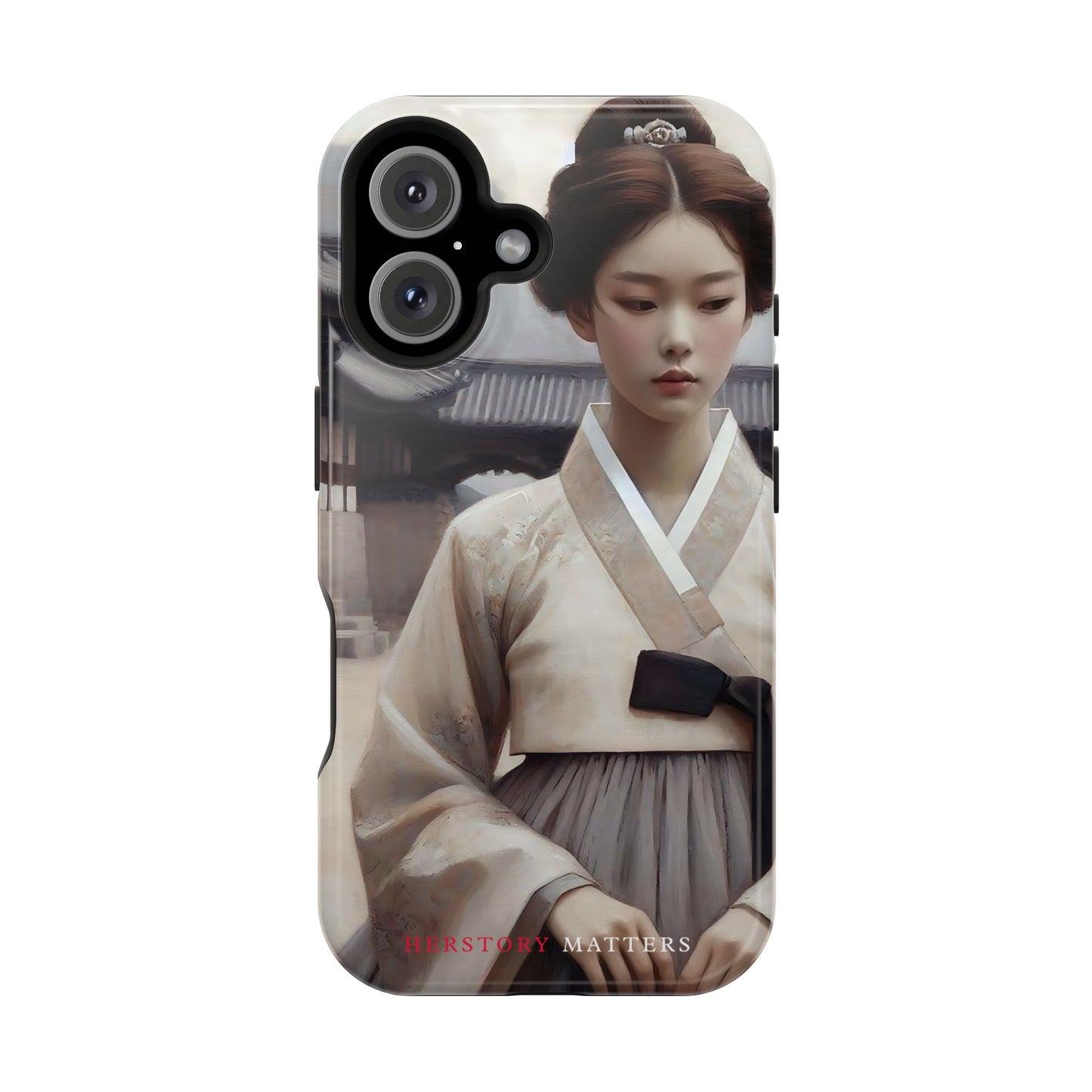 朝鮮の韓服の少女 MagSafe タフケース