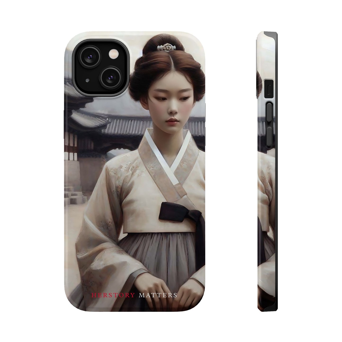 朝鮮の韓服の少女 MagSafe タフケース