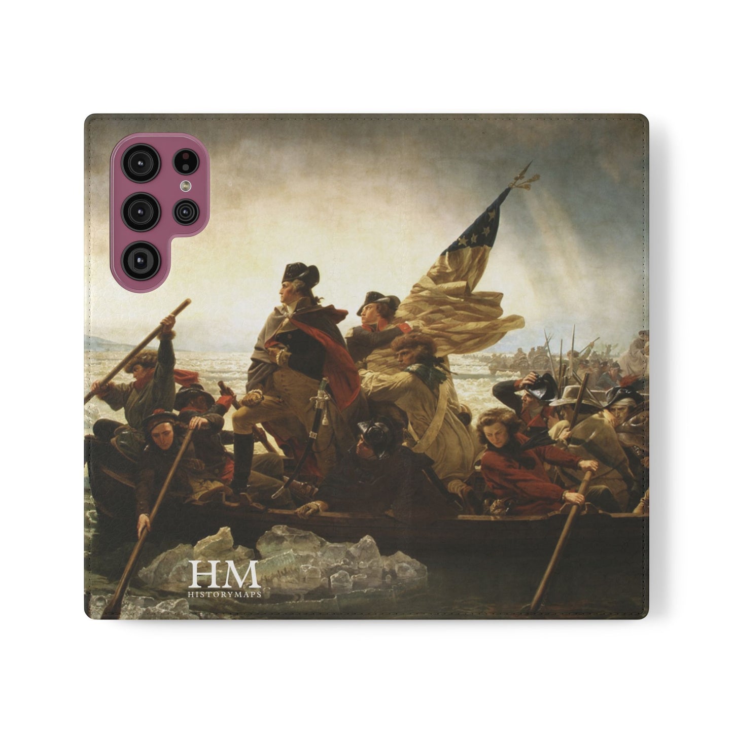 Washington Crossing the Delaware Flip Cases