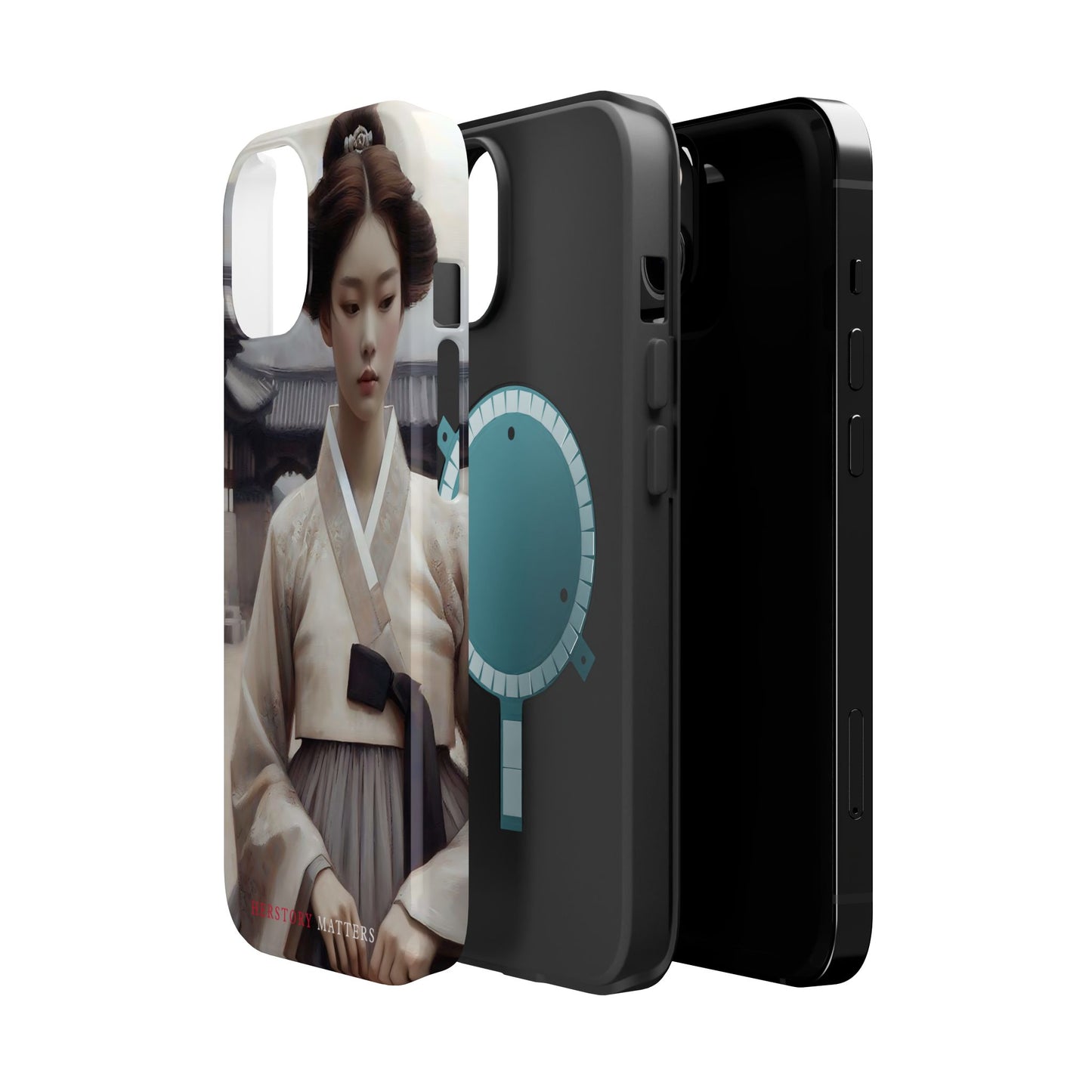 朝鮮の韓服の少女 MagSafe タフケース