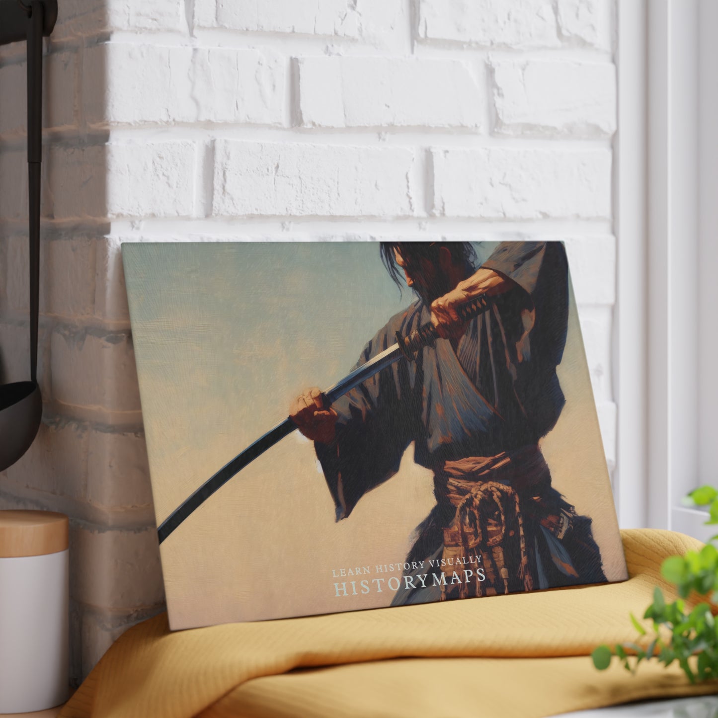 Sword Pratice Glass Cutting Board