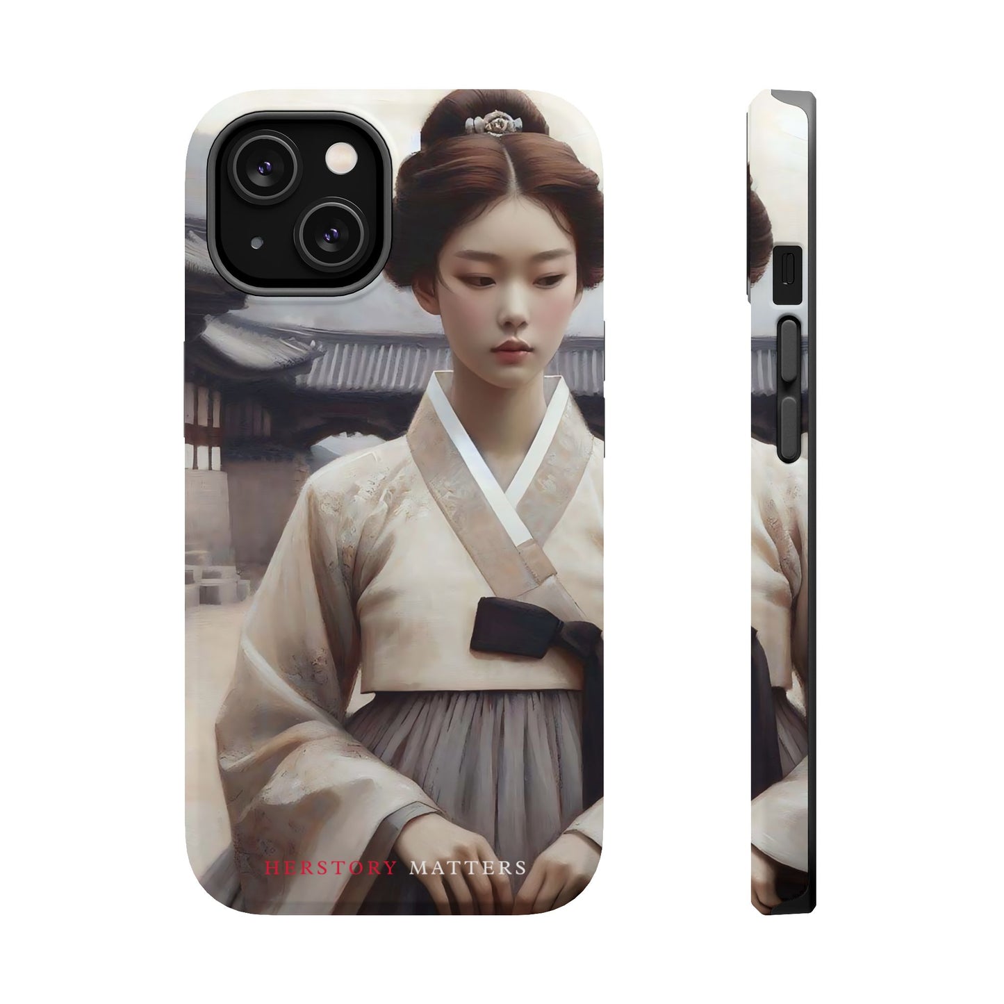 朝鮮の韓服の少女 MagSafe タフケース