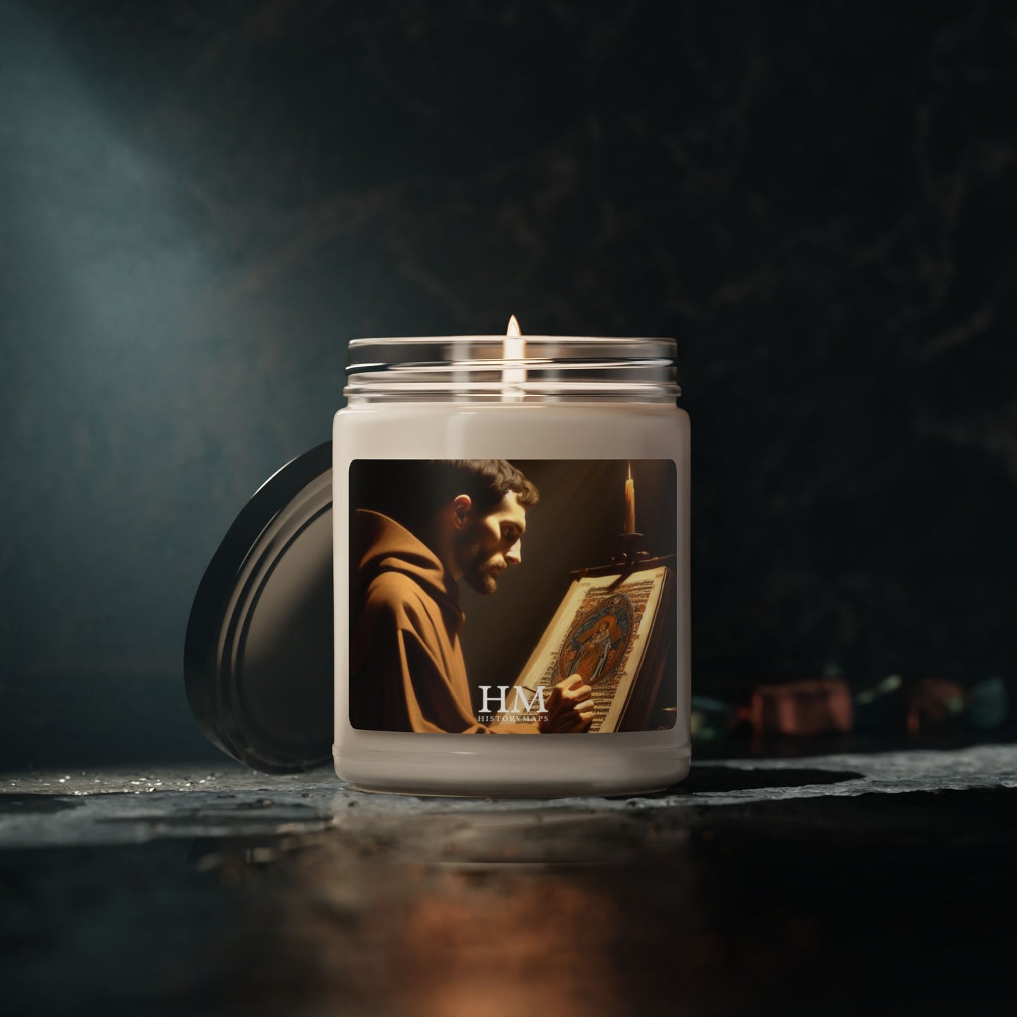 Medieval Illumination Soy Candle, 9oz