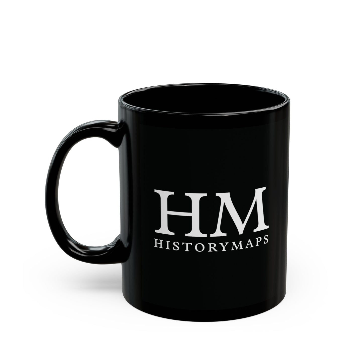 HM HistoryMaps Black Mug (11oz, 15oz)
