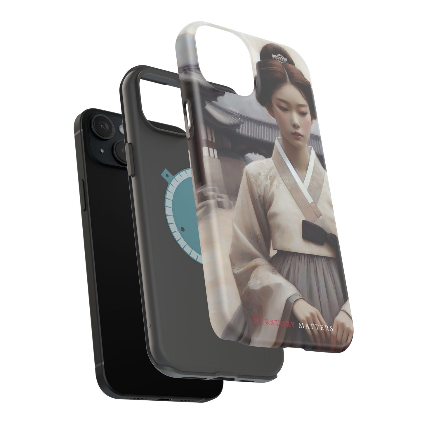 朝鮮の韓服の少女 MagSafe タフケース