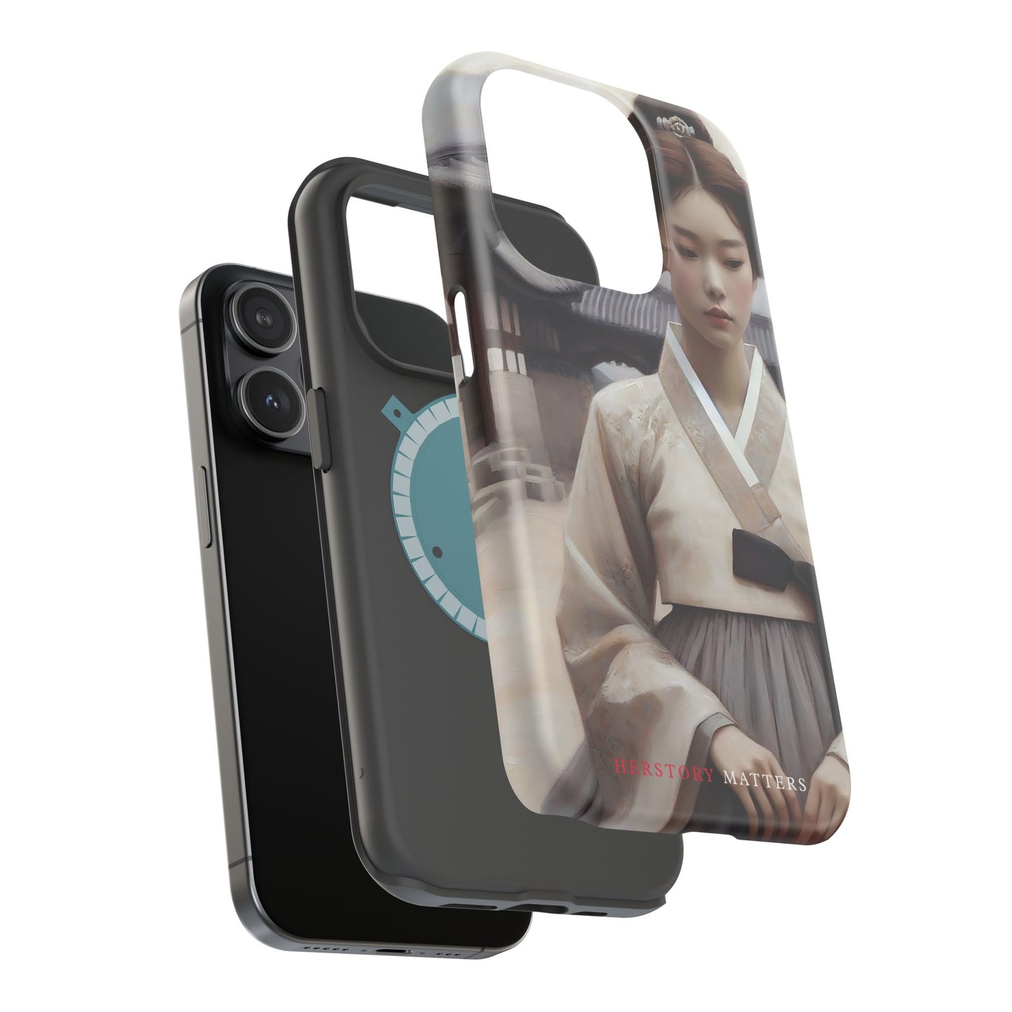 朝鮮の韓服の少女 MagSafe タフケース