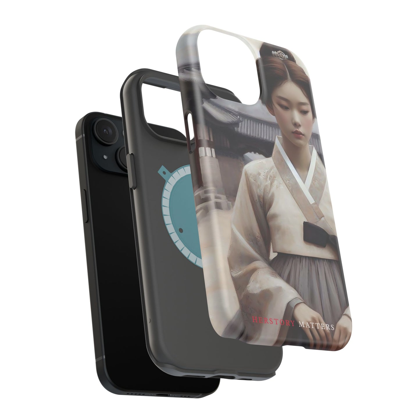 朝鮮の韓服の少女 MagSafe タフケース