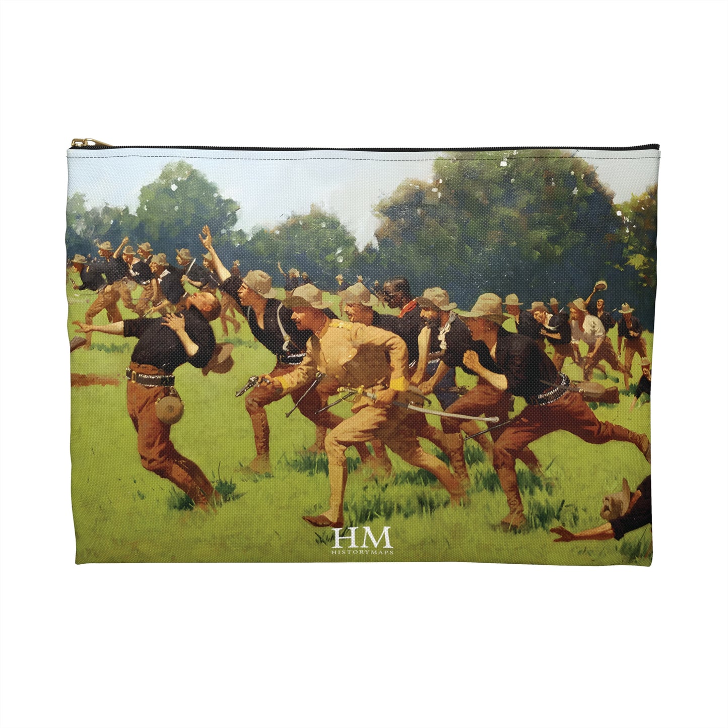 Charge of the Rough Riders at San Juan Hill Accessory Pouch