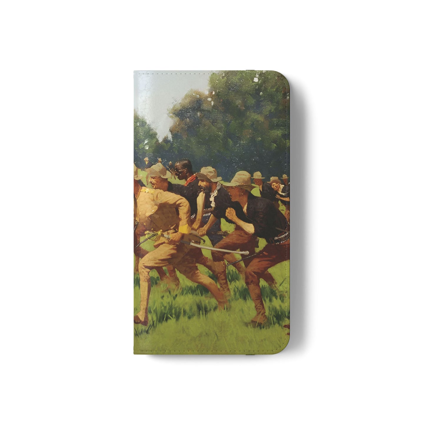 Charge of the Rough Riders at San Juan Hill Flip Cases
