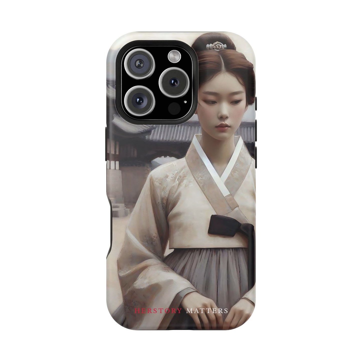 朝鮮の韓服の少女 MagSafe タフケース