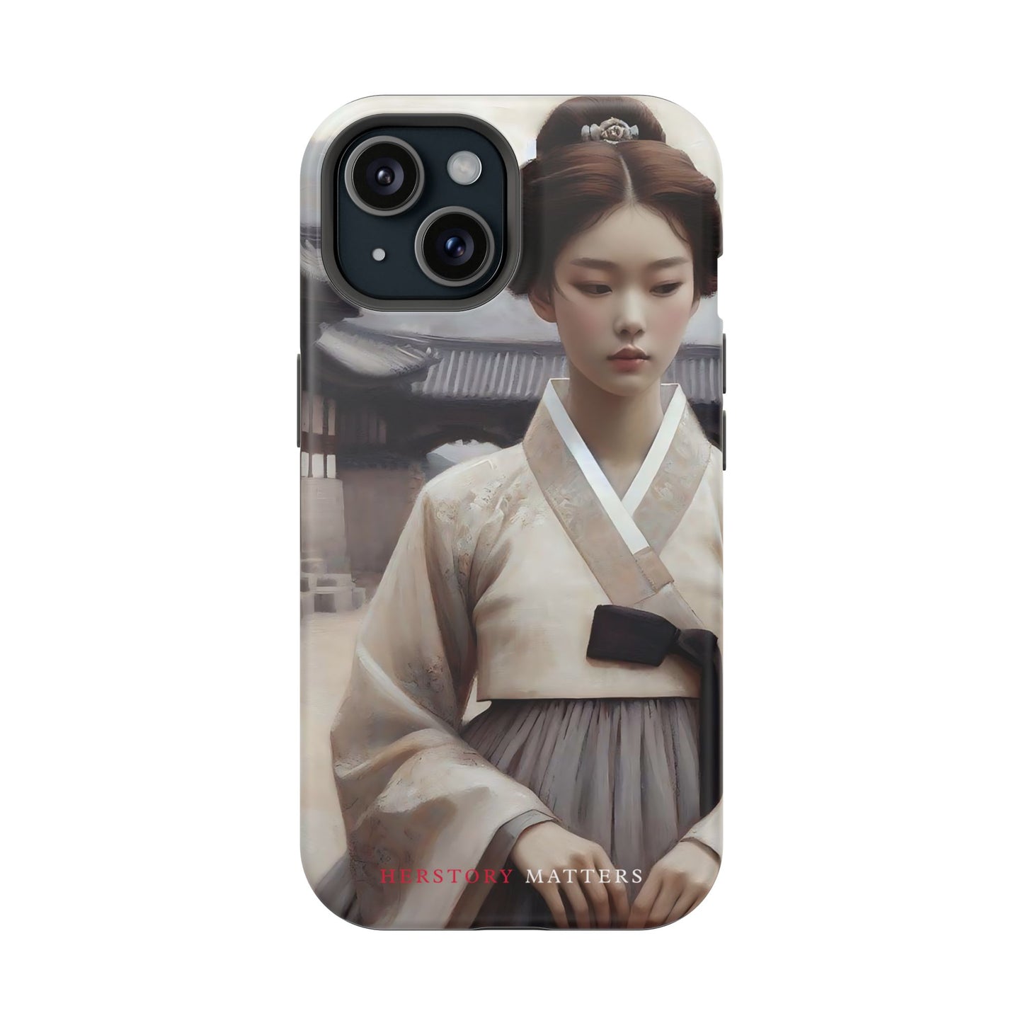 朝鮮の韓服の少女 MagSafe タフケース