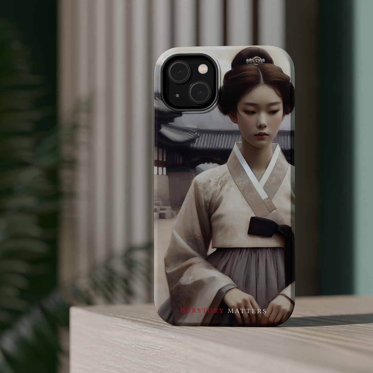 朝鮮の韓服の少女 MagSafe タフケース