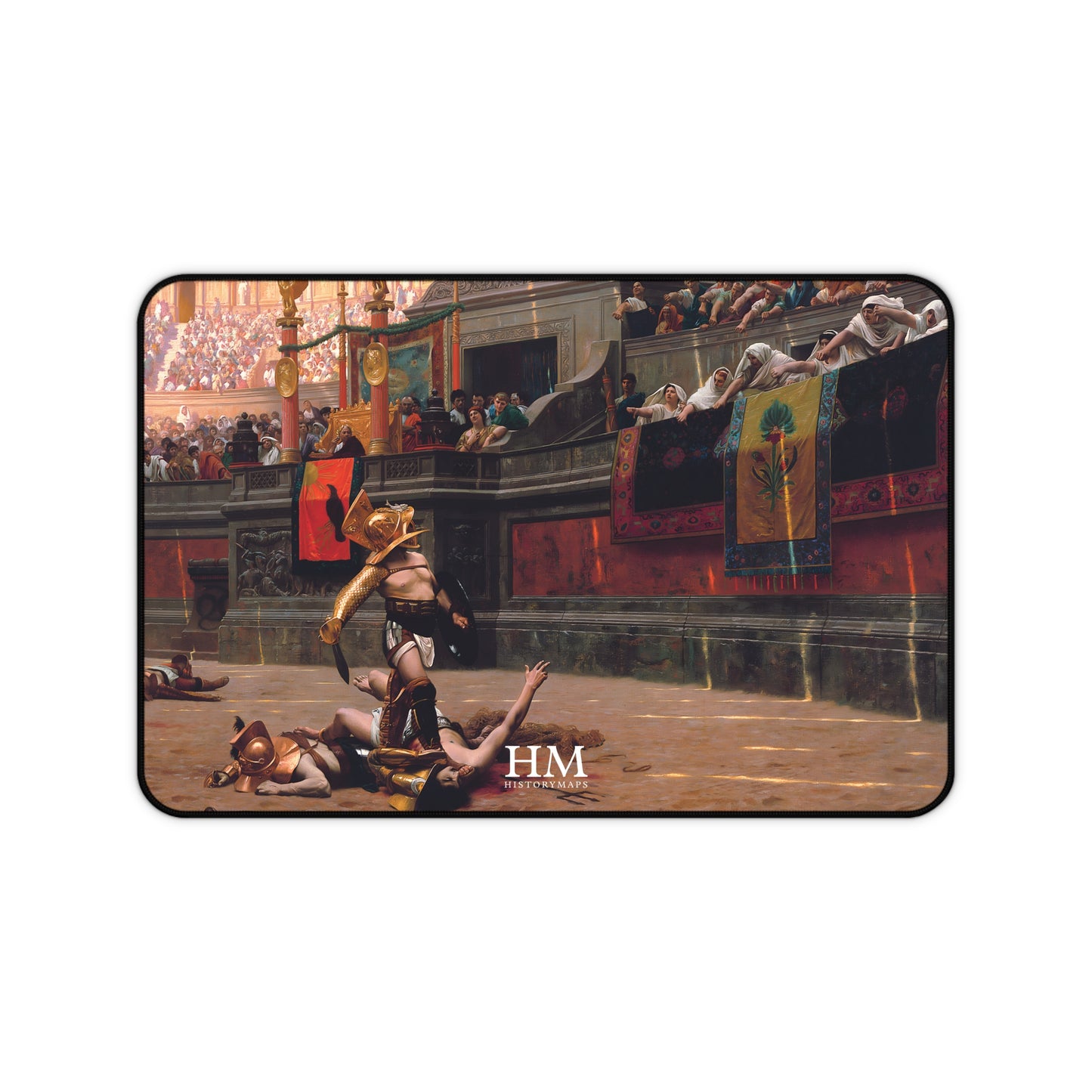 Pollice Verso (Thumbs Down) Desk Mat