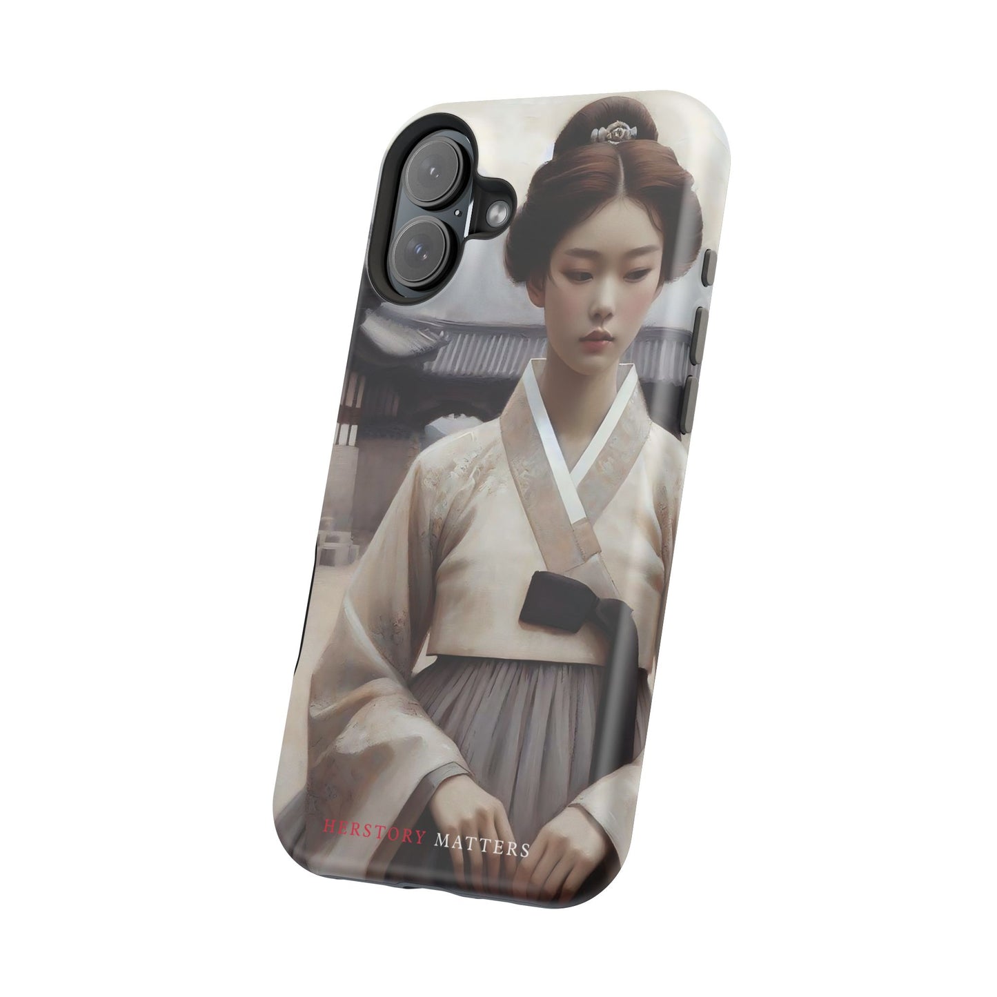 朝鮮の韓服の少女 MagSafe タフケース
