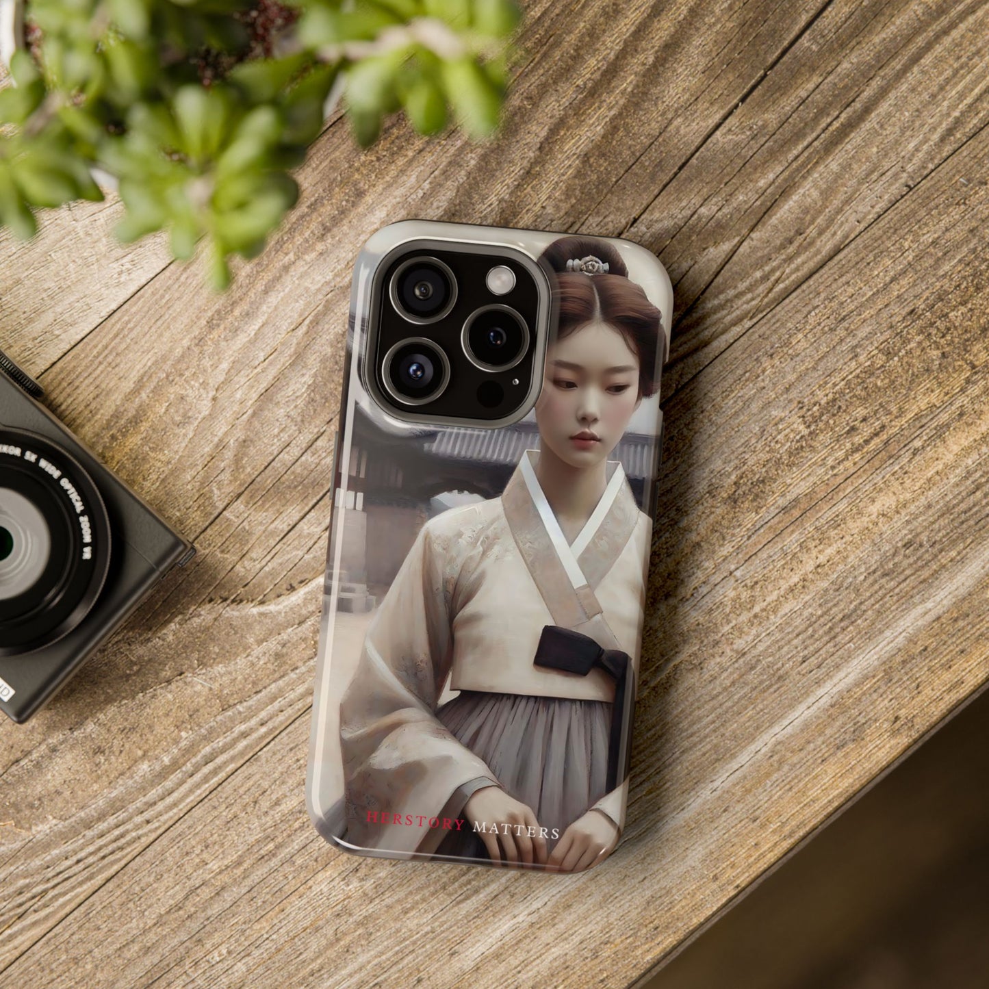 朝鮮の韓服の少女 MagSafe タフケース
