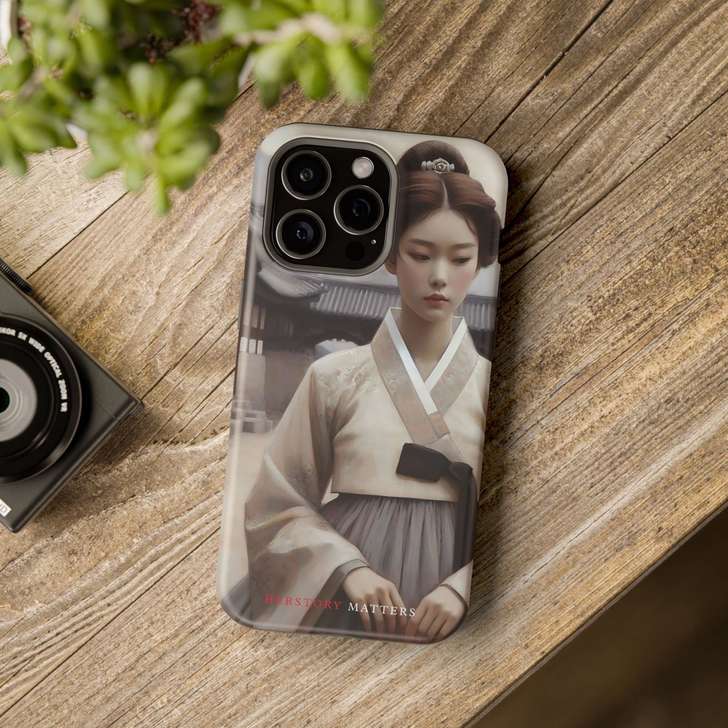 朝鮮の韓服の少女 MagSafe タフケース