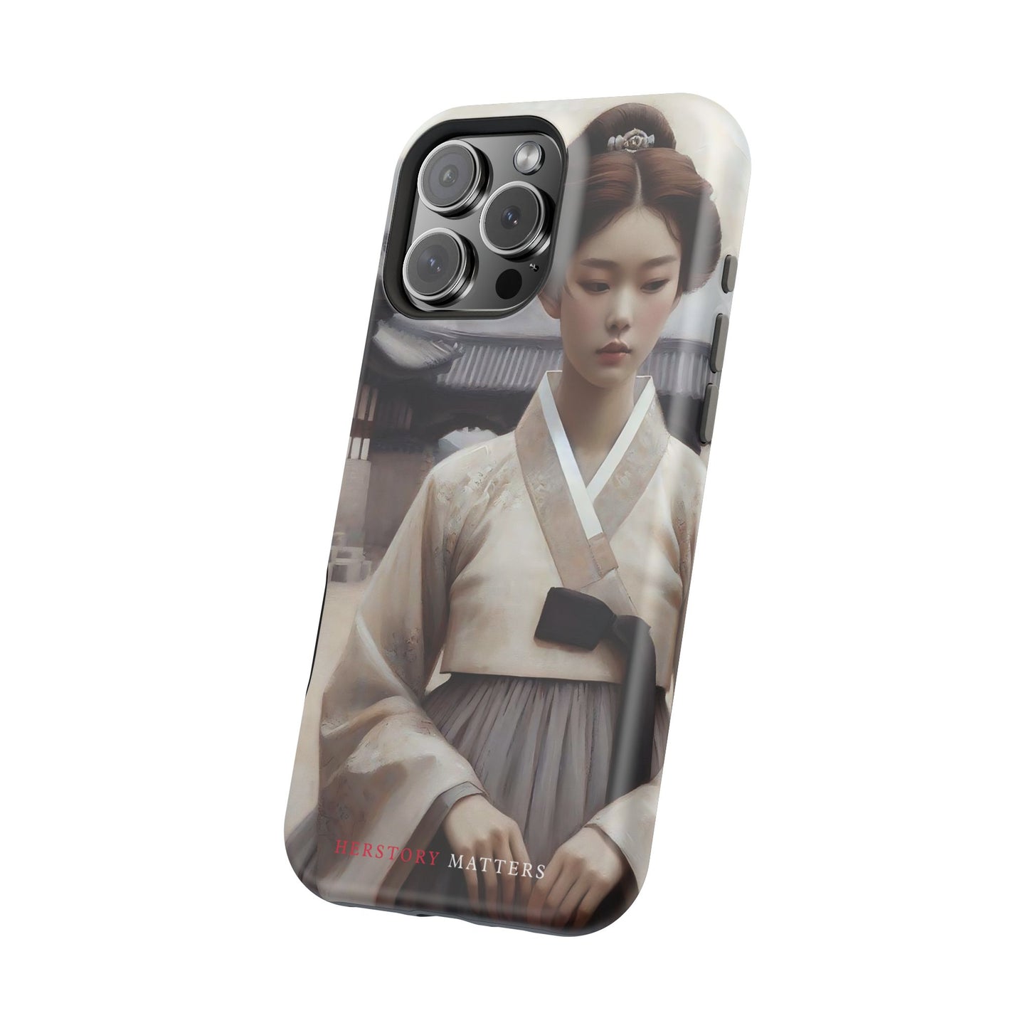 朝鮮の韓服の少女 MagSafe タフケース