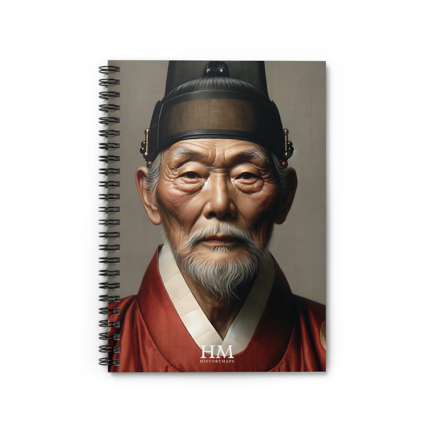 Joseon Monarch Spiral Notebook - Ruled Line