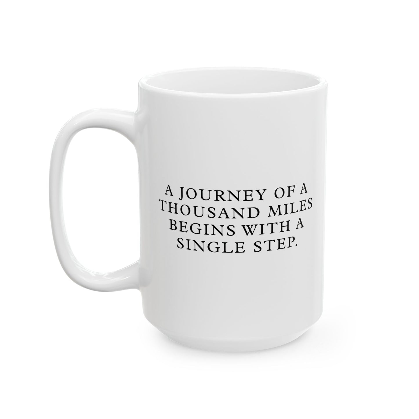 History Meets Humor Series: But First Coffee White Ceramic Mug (11oz, 15oz)