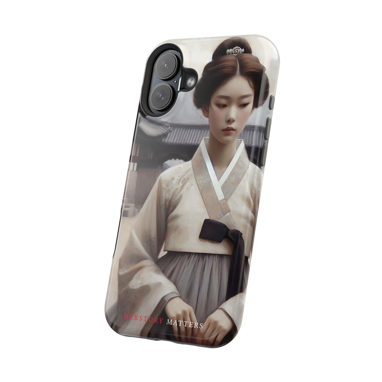 朝鮮の韓服の少女 MagSafe タフケース