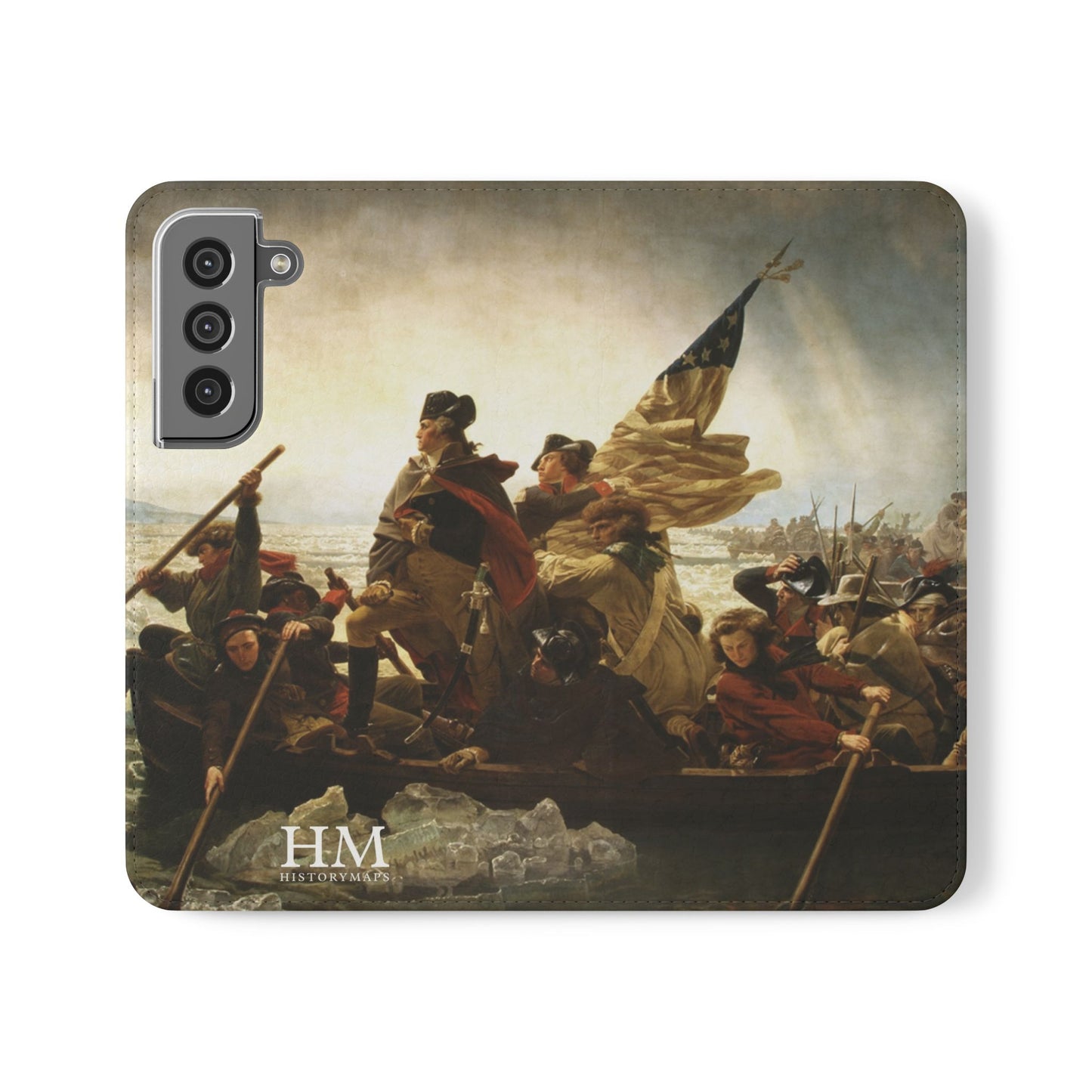 Washington Crossing the Delaware Flip Cases