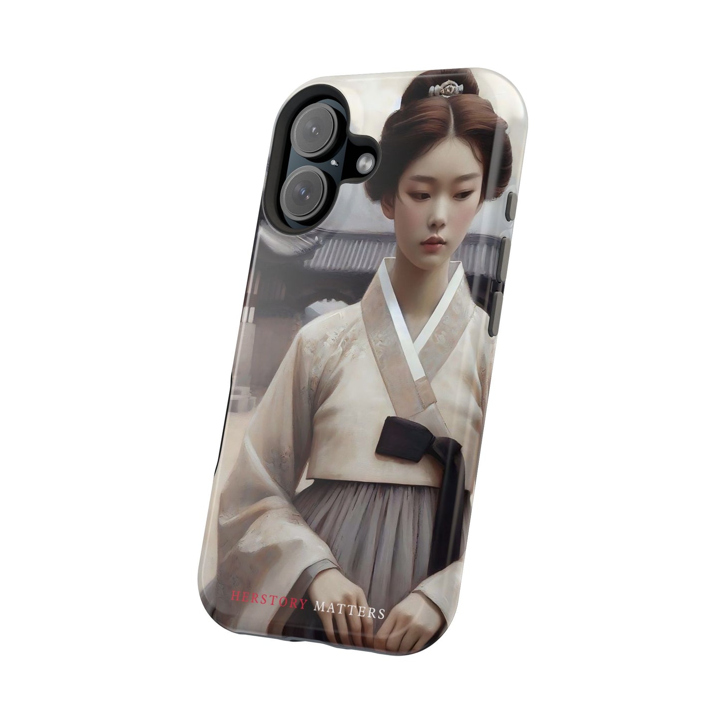 朝鮮の韓服の少女 MagSafe タフケース