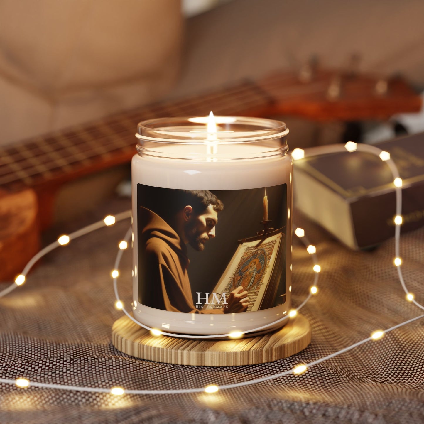 Medieval Illumination Soy Candle, 9oz