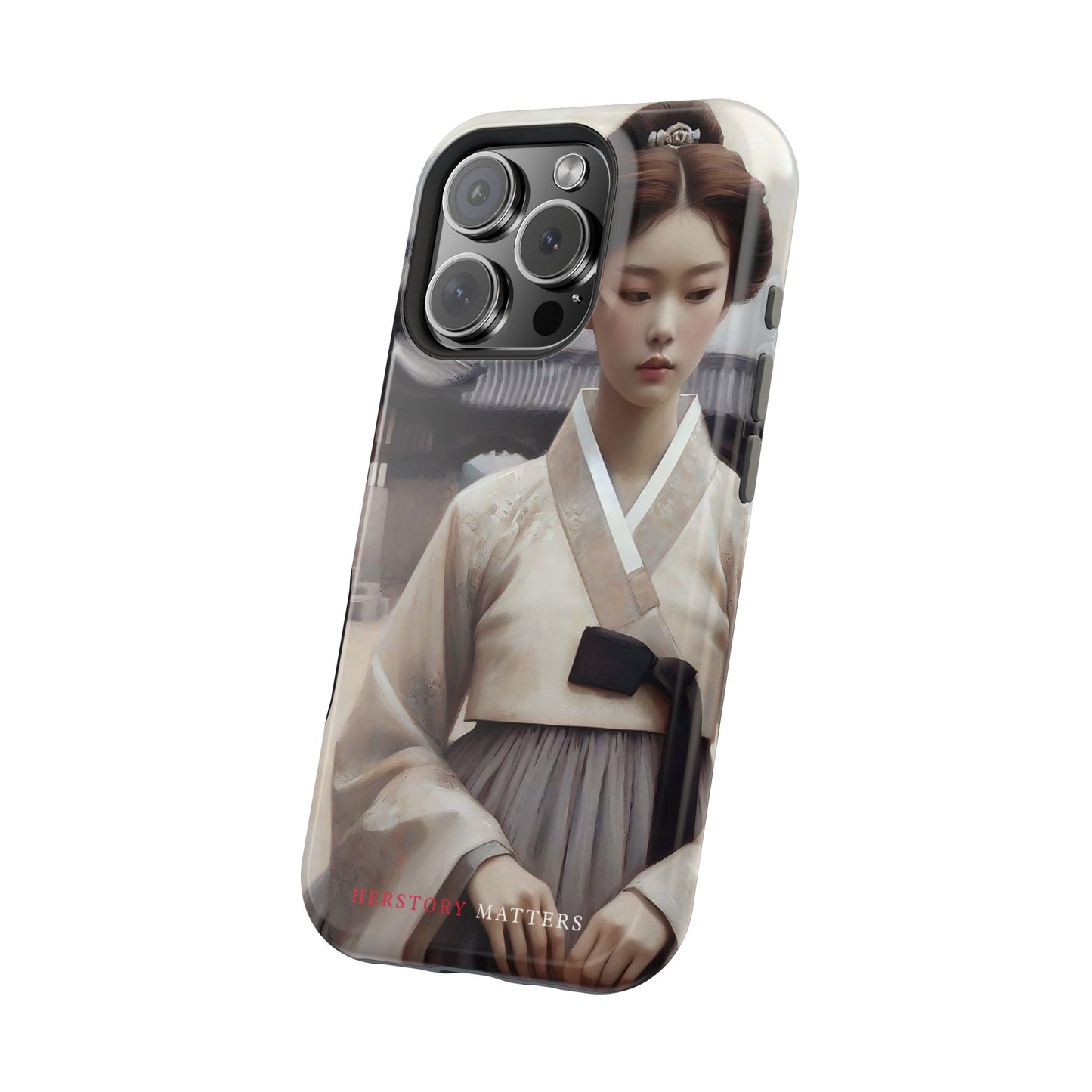 朝鮮の韓服の少女 MagSafe タフケース