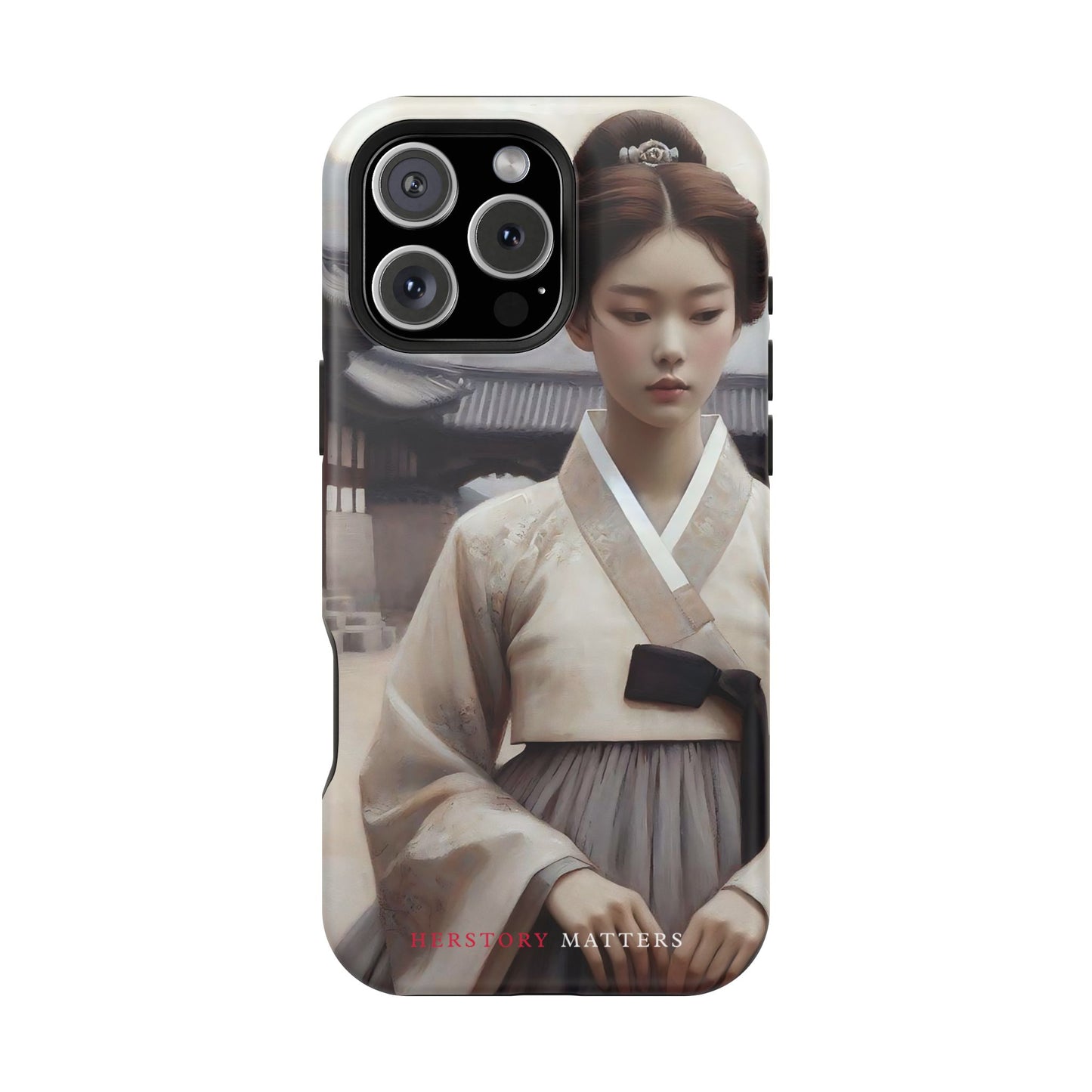 朝鮮の韓服の少女 MagSafe タフケース