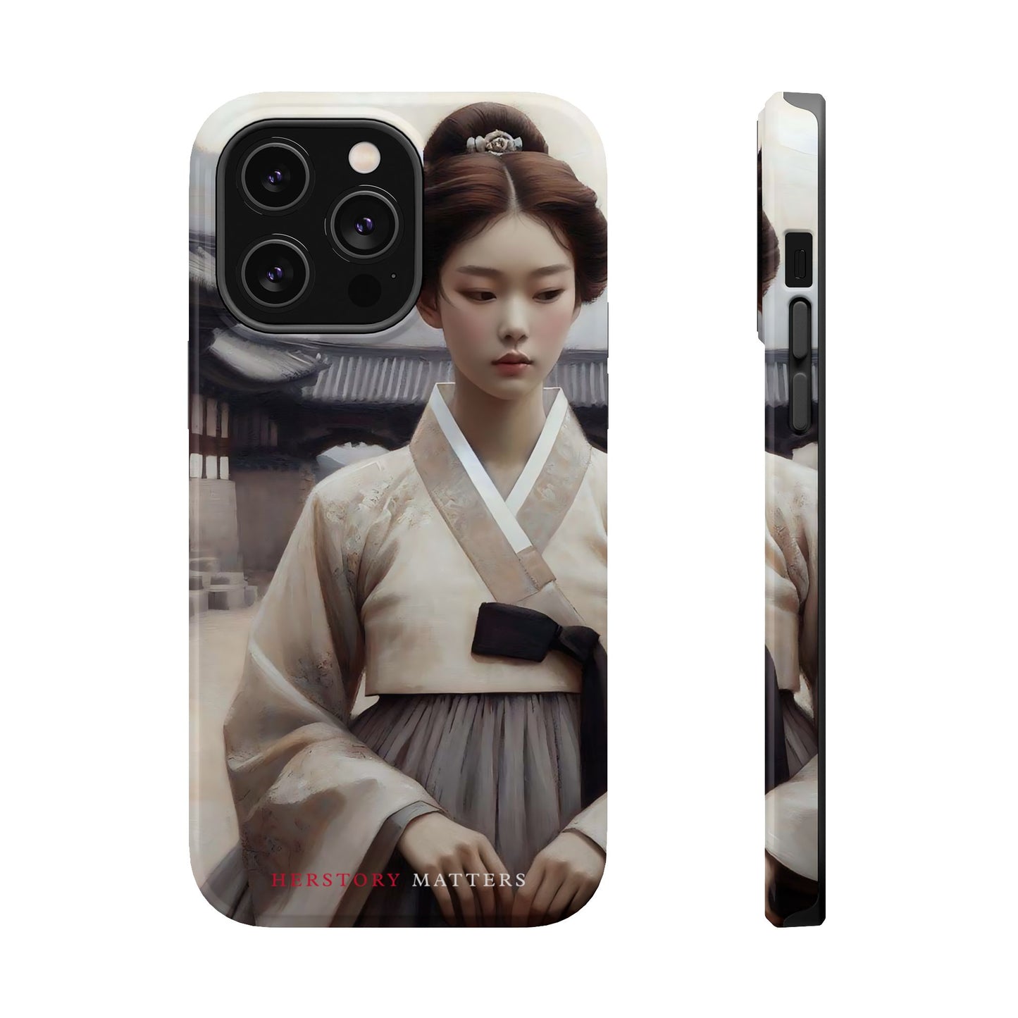 朝鮮の韓服の少女 MagSafe タフケース