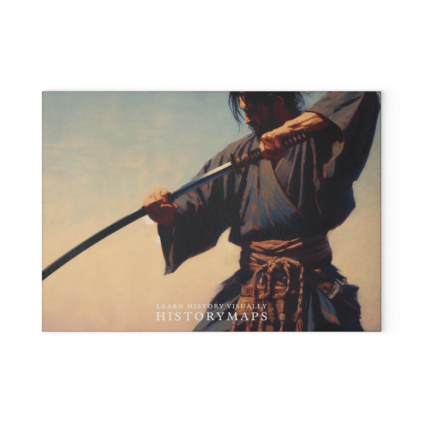 Sword Pratice Glass Cutting Board