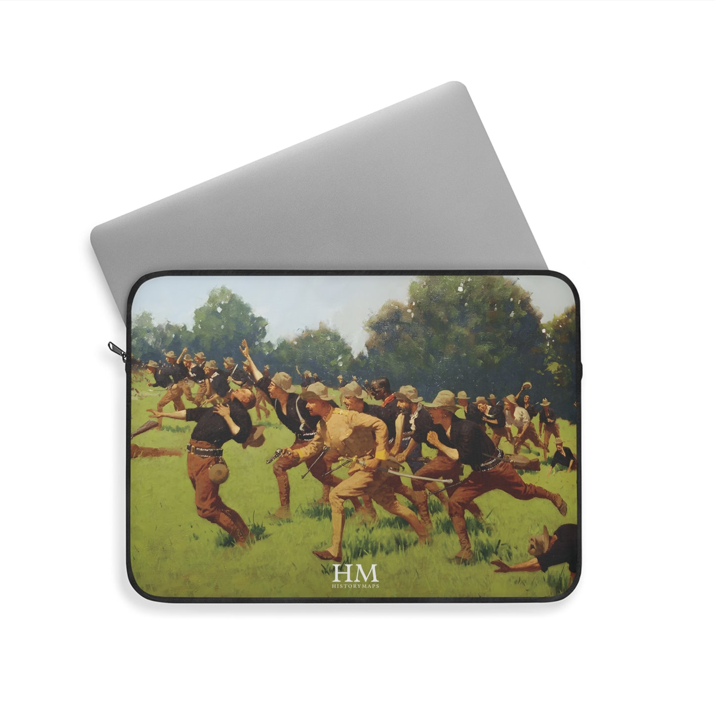Charge of the Rough Riders at San Juan Hill Laptop Sleeve